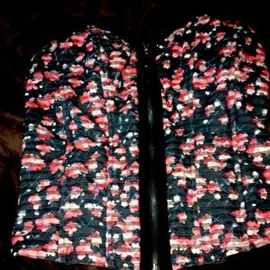 Carmin 2XL black with Floral details Corset with zipper strapless